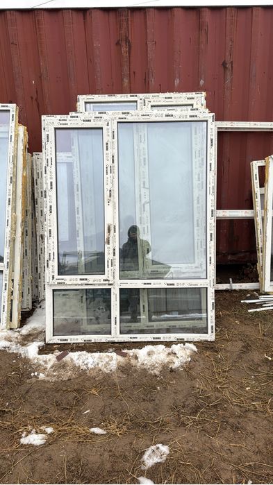 Принимаем б/у пластик окна,витраж,двери