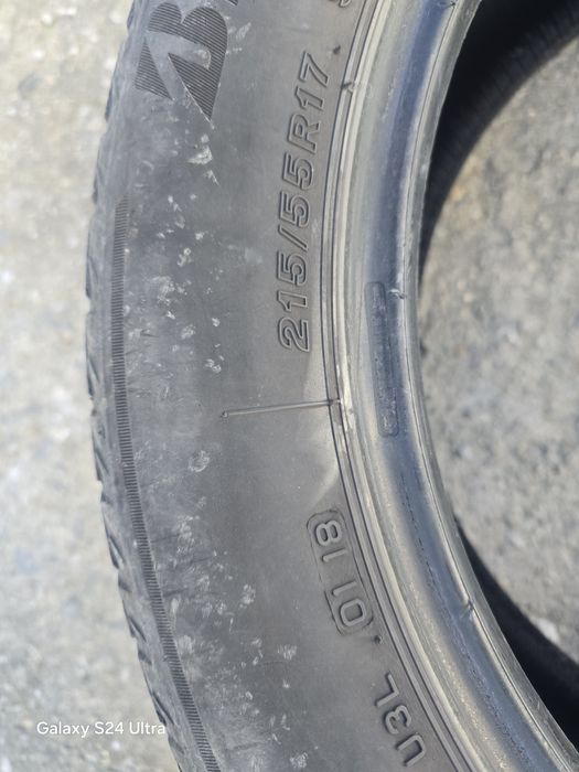 Летни гуми BRIDGESTONE TURANZA - 215/55/17   DOT: 0118 - 2 броя