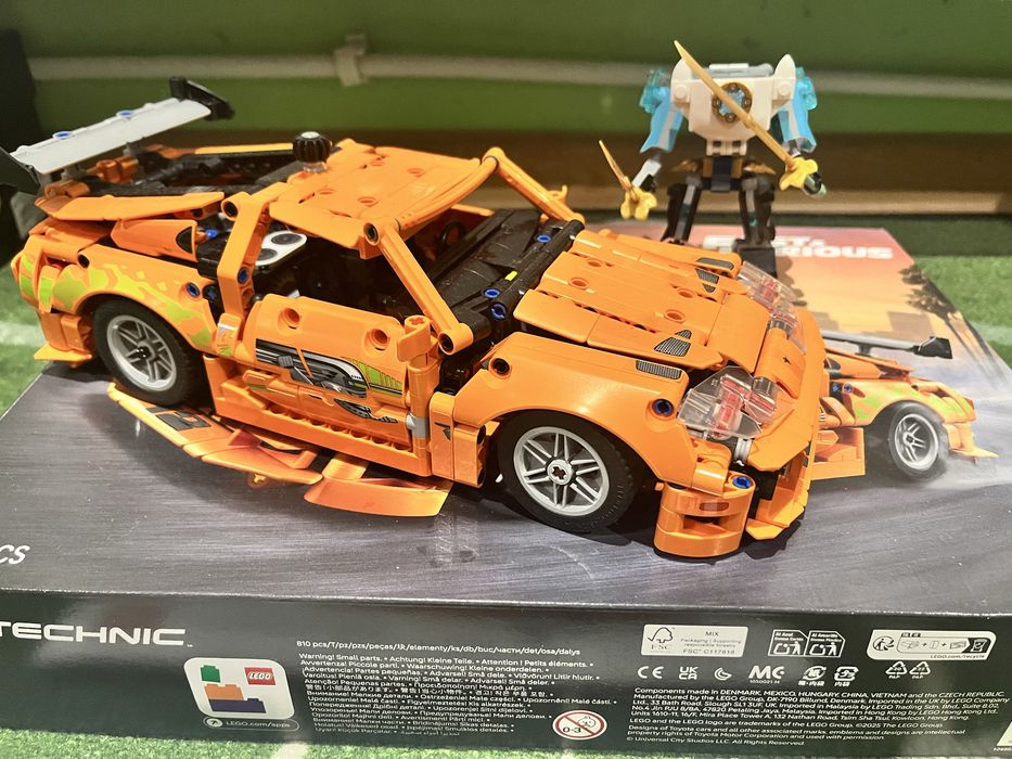 Lego Technic Toyota Supra MK4 + бонус малко Лего