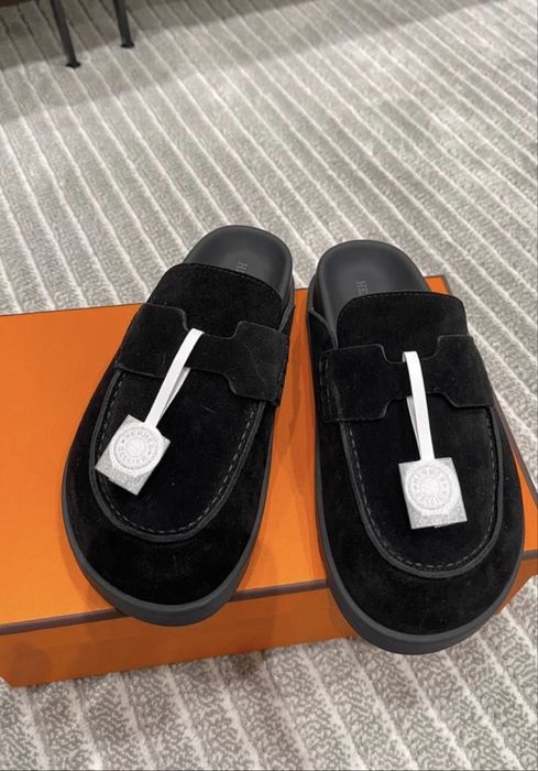 Дамски чехли Hermes Go Mule