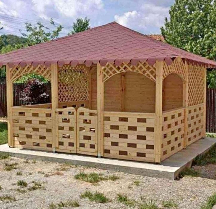 Vând foișor Terase din lemn -foișoare la comanda -pergole modele moder