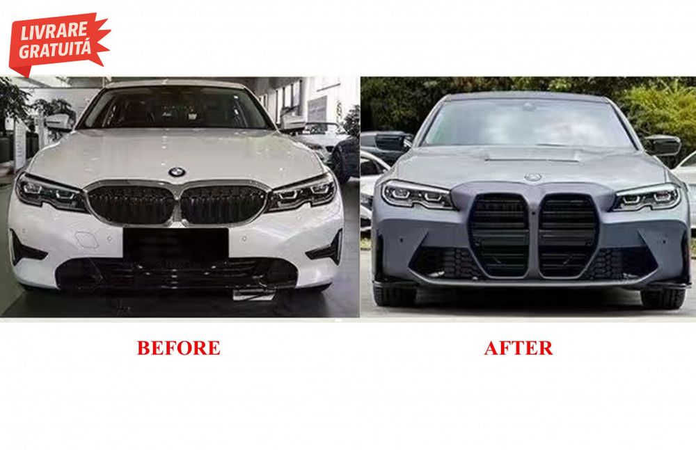 Bara Fata BMW 3 Series G20 Sedan G21 Touring (2018-Up) G80 M Design