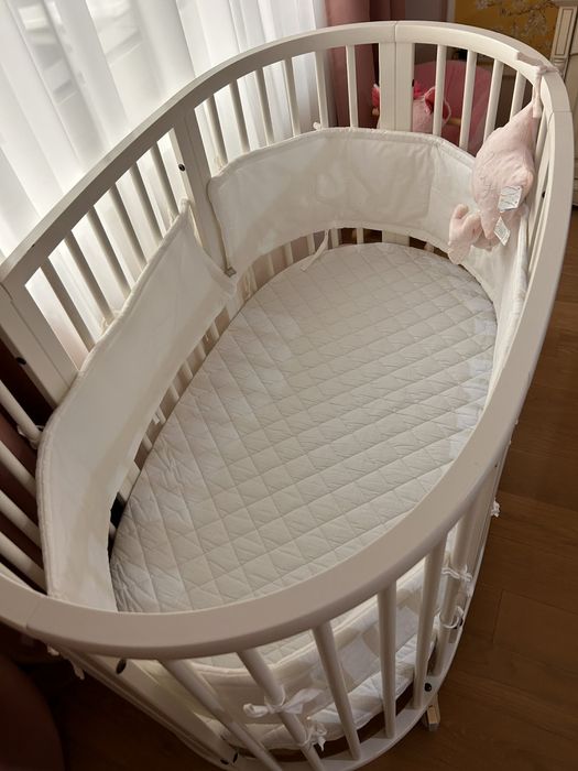 Stokke patut + extensie junior si saltele incluse