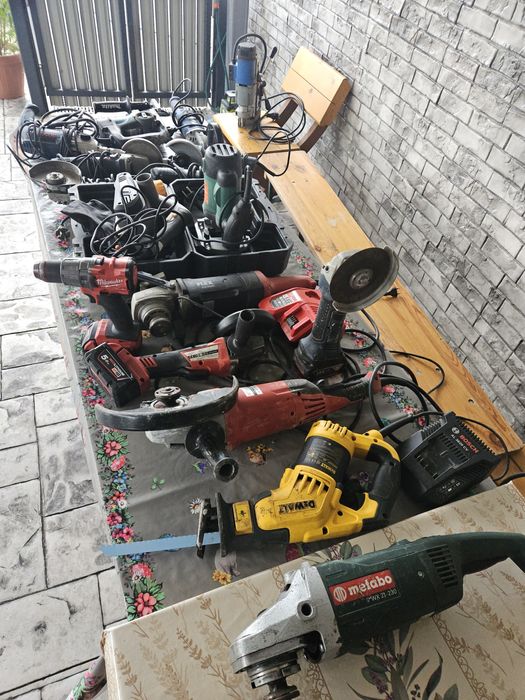 Sthil , husqvarna , bosch, milwaukee, gys