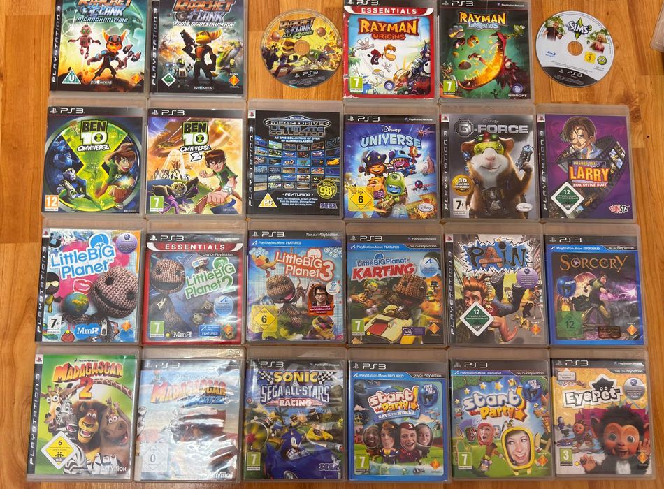 [ PS3 Kids > Rayman / SIMS / LEGO / Sonic / Ben10 за PlayStation 3