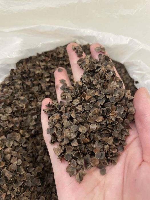 Пакет с гречневой лузгой