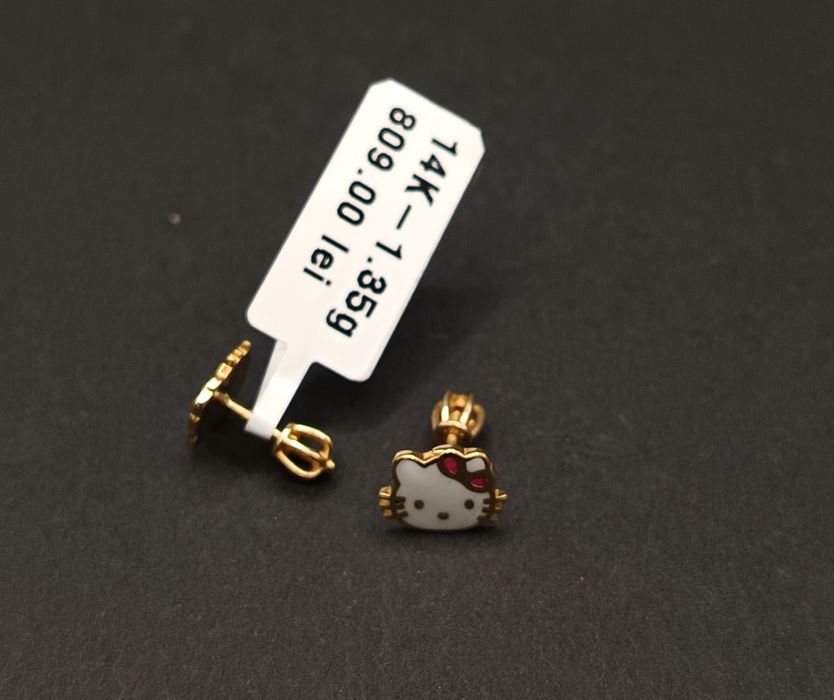 Cercei Aur 14k /585  1,35 gr