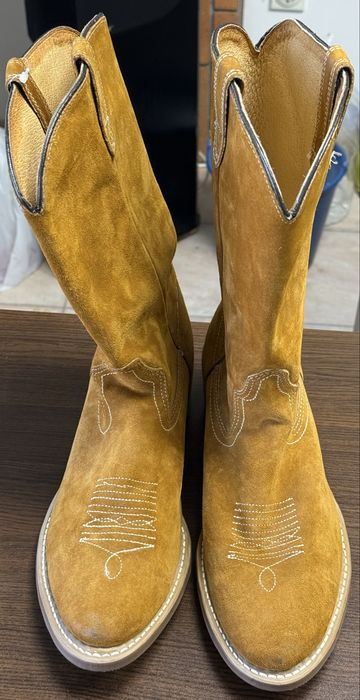 Кожени ботуши от естествена кожа