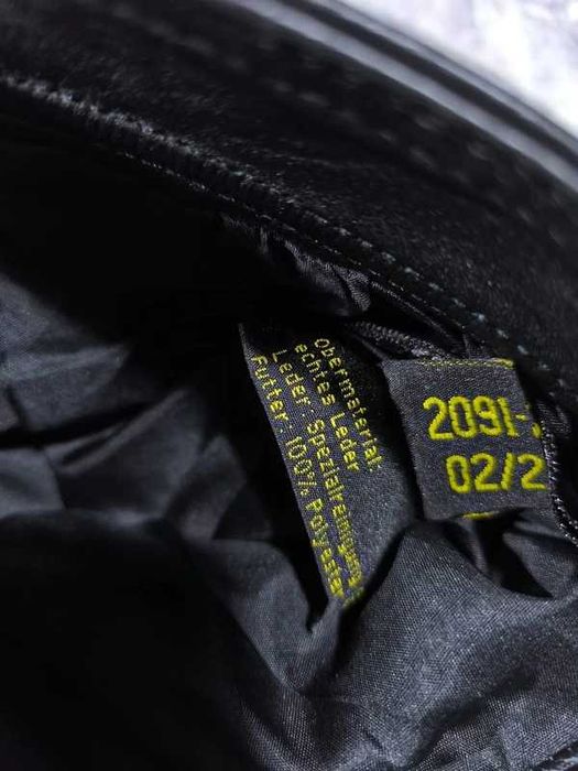 pantaloni moto piele