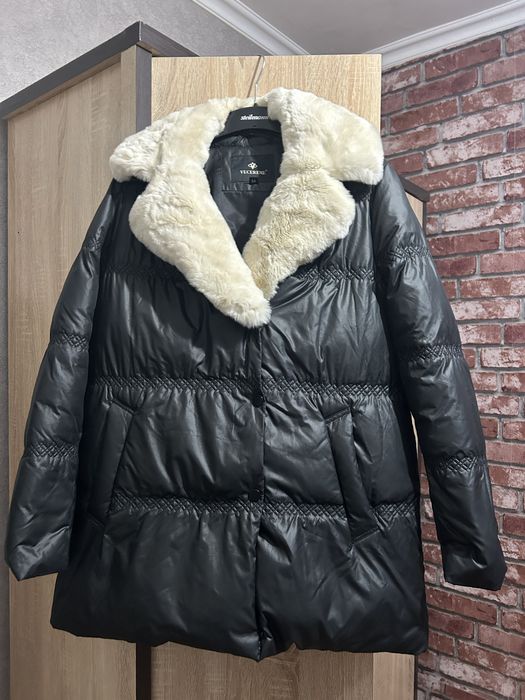 куртка демисезон с мехом