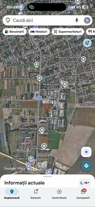 Teren Cuza-Voda,Canton 1000m2 VARIANTE auto/imobiliare