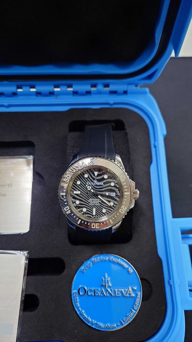 Oceaneva Titanium Deep Marine VI, Rolex Homage