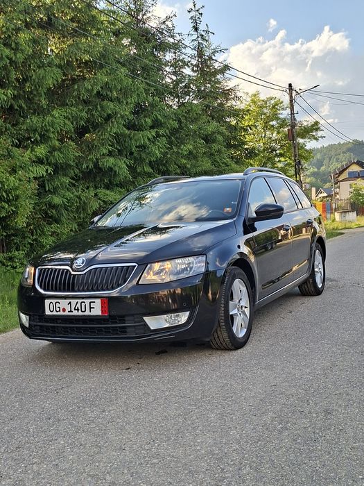 SKODA OCTAVIA 2016* GREENTECH ELEGANCE * EURO 6* Navigatie Mare * Tempomat * Pdc* Dublu Climă * Negru  Saphire * EURO 6* Import Germania de  1 ZI***