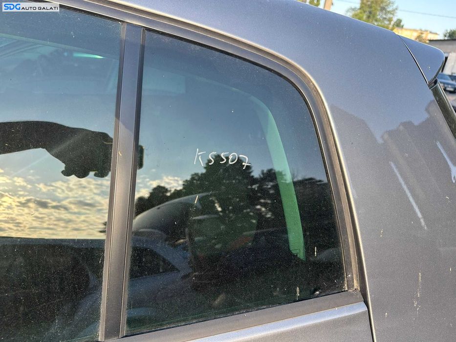 Geam Sticla Fix de pe Usa Portiera Stanga Spate Volkswagen Golf 6 Plus 2008 - 2014 [K5507]