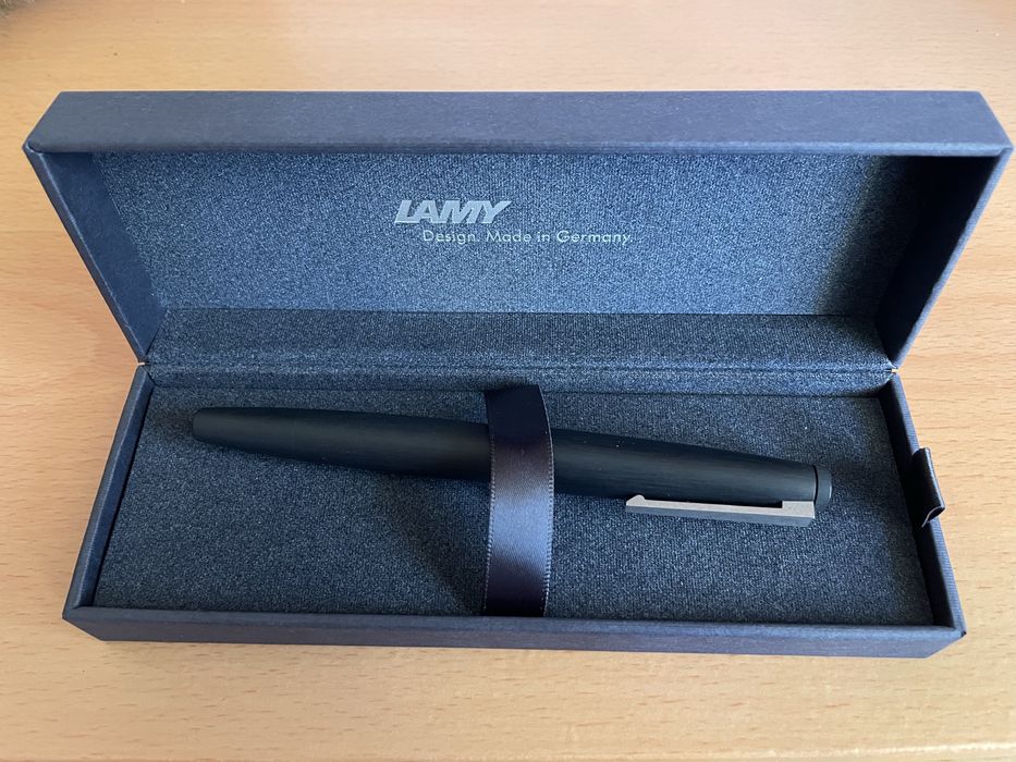 Писалка Lamy 2000 - 14 к златен писец, като нова