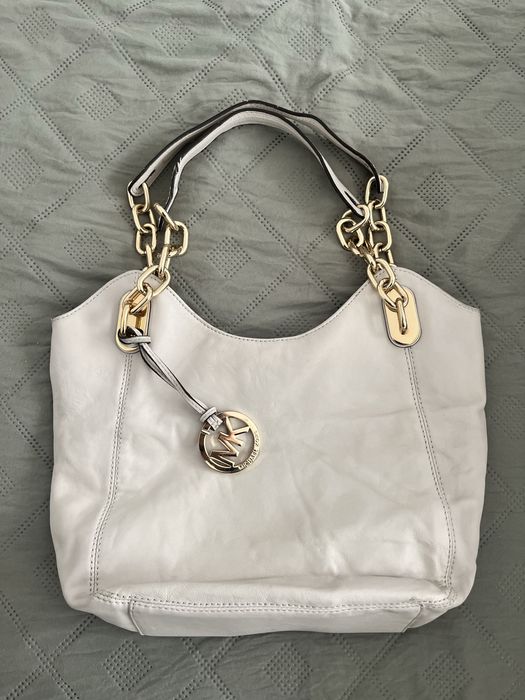 Кожена чанта Michael Kors