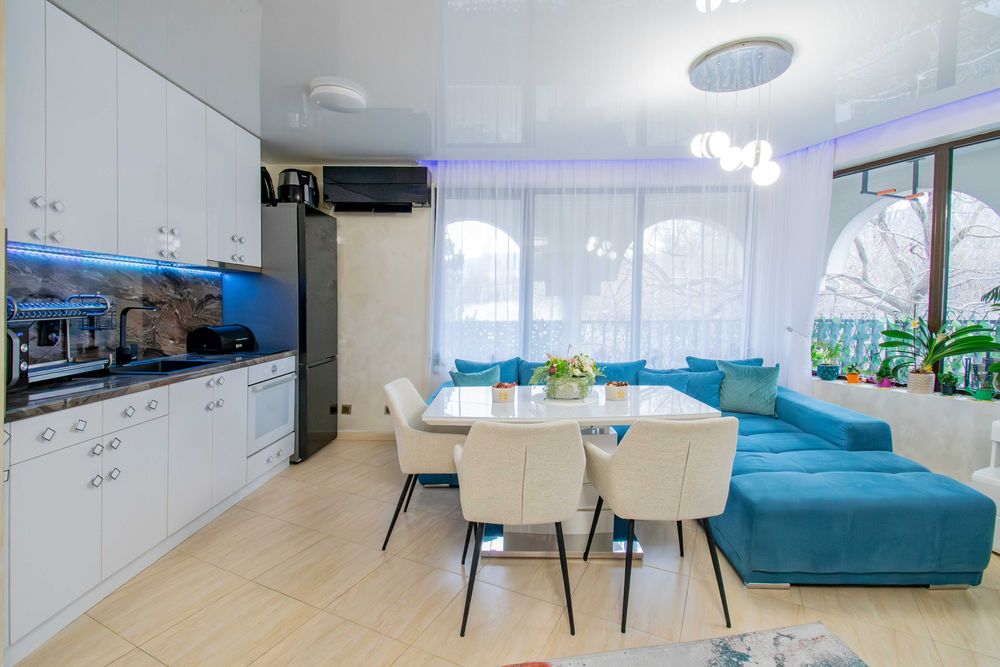 Стилно обзаведен апартамент с две спални в кв. Симеоново