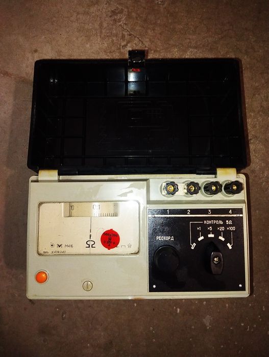 Омметр измеритель сопротивление