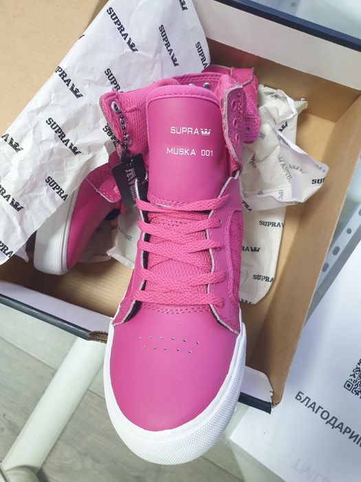 Уникални Оригинални кецове детски Supra