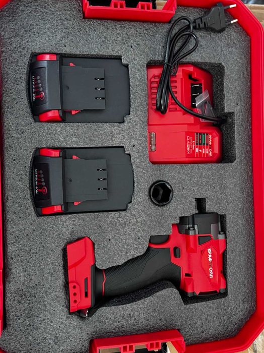 Акумулаторен ударен гайковерт KraftRoyal М36 FUEL 36V 8Ah