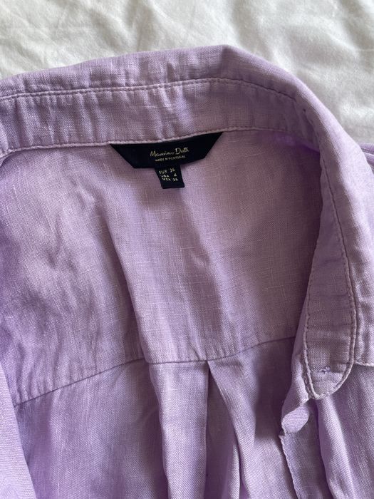 Рубашка льняная Massimo Dutti