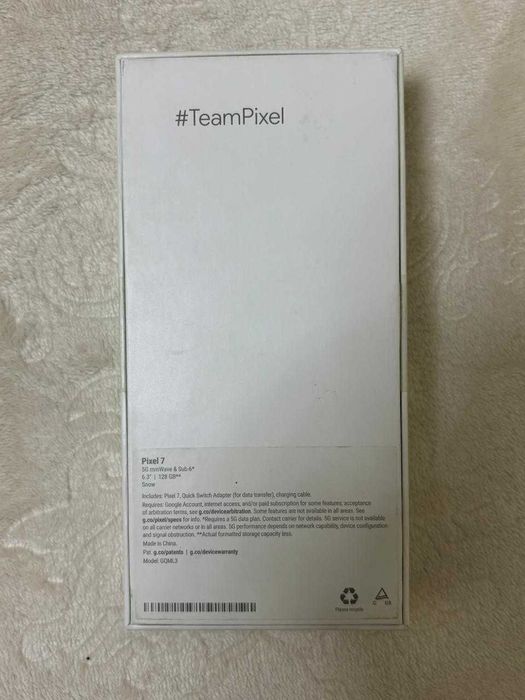 Продам Новый Google Pixel 7 128GB Snow
