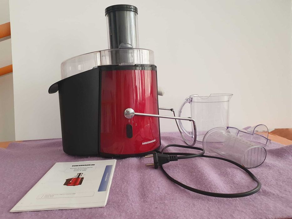 Storcător de fructe și legume HEINNER- Turbomax -FAST JUICER-  inox