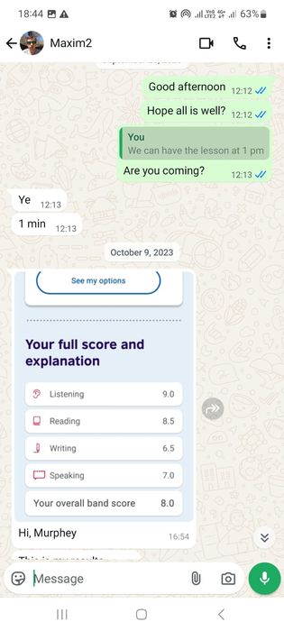 Английский язык с носителем