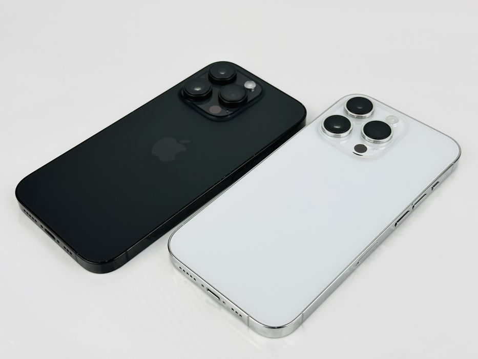 Apple iPhone 14 Pro Max 128GB Black / Silver Перфектен! Гаранция!
