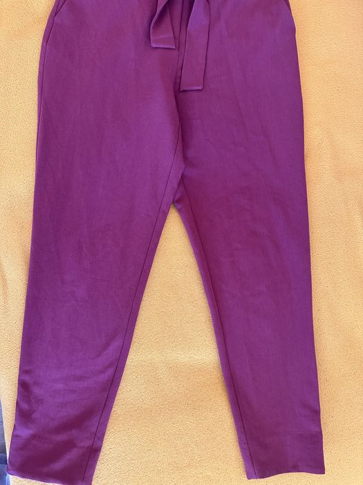 Дамски панталон и блуза цвят червено-Анкора