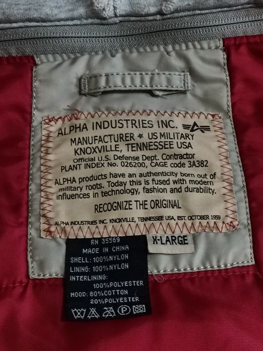 Alpha industries Ma-1 D-Tec