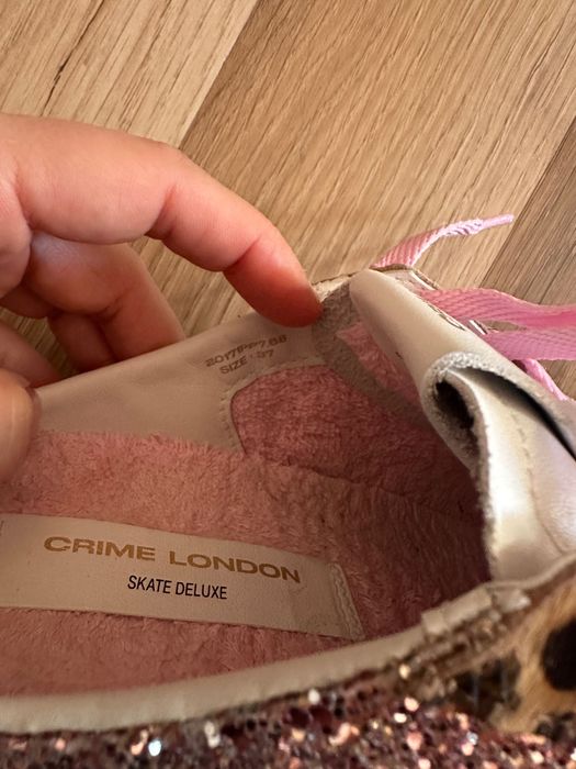 Tenesi decupati comozi Crime London, piele, 37