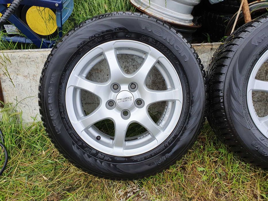 Лети джанти 15цола 5х112 Зимни гуми 195/65/15