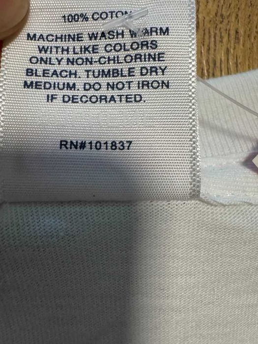 Supreme x Mike Tyson "Iron Mike" White T-shirt