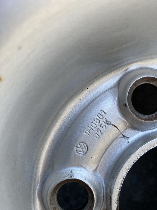 Джанти 15" 5x100 6j ET38 Golf MK3 Vento и др.