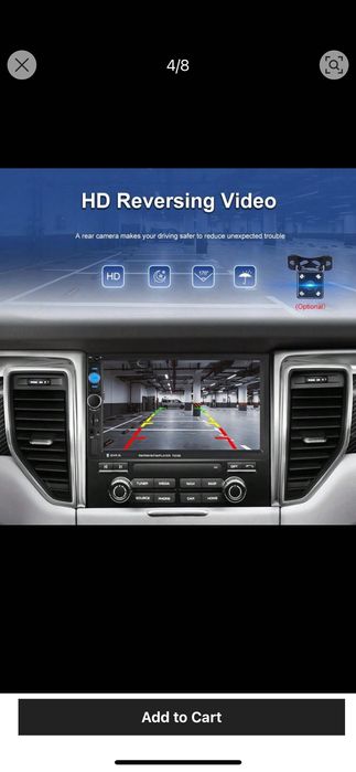 Универсална мултимедия за кола 7 инча двоен дин с блутут и GPS