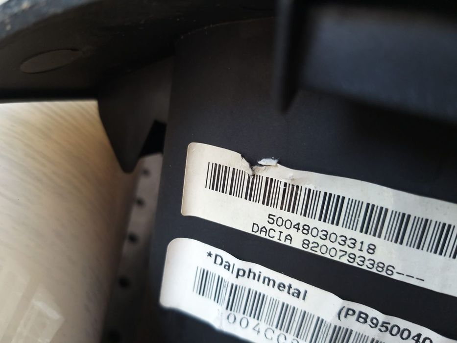 Airbag pasager dacia logan ls 8200793386