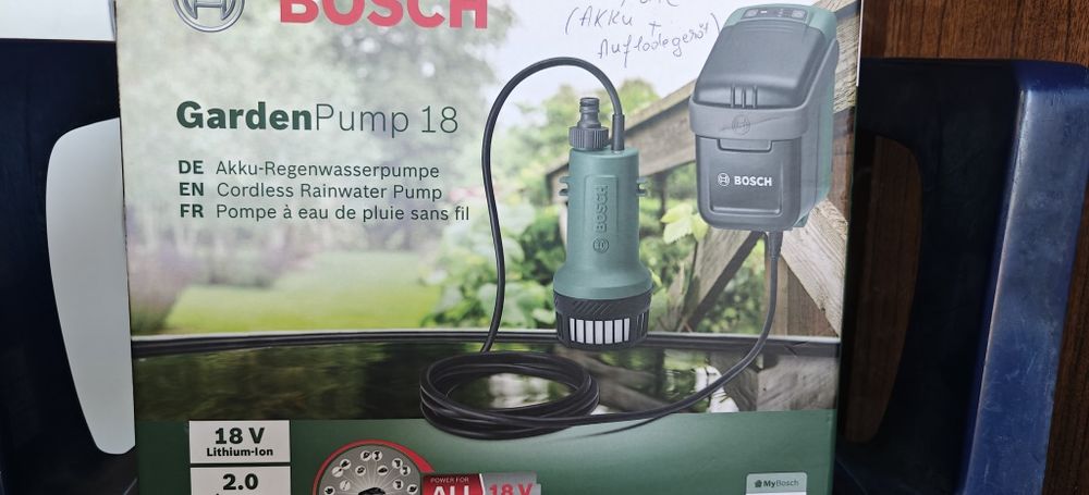 Pompa submersibila portativă Bosch 18 v