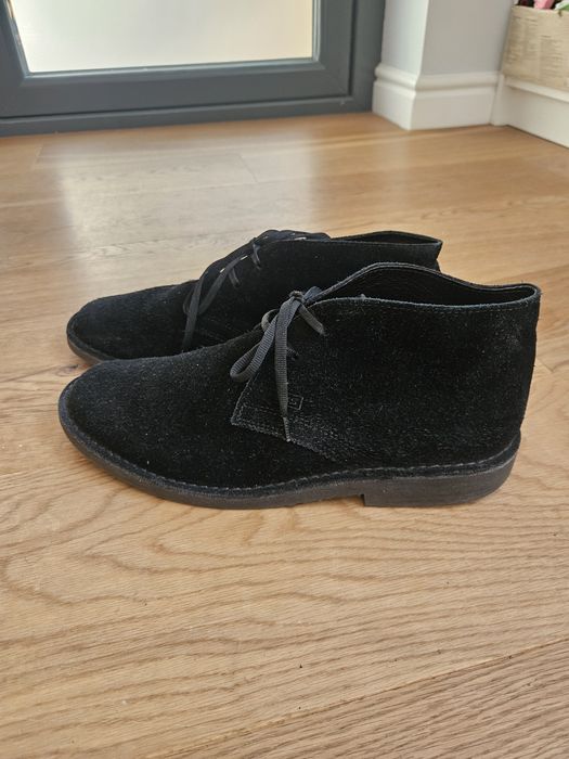 Ghete piele intoarsa masura 44