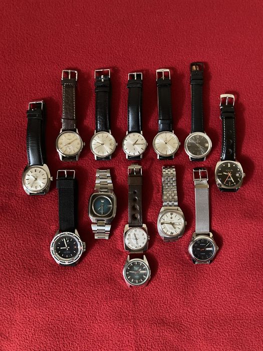 Винтидж Swiss 40/70s  Longines Zenith Certina  Часовници