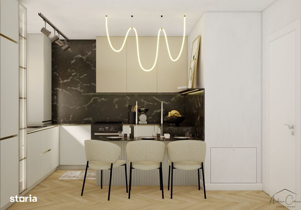 Apartament NOU tip Garsonieră | Terasă | Design Modern