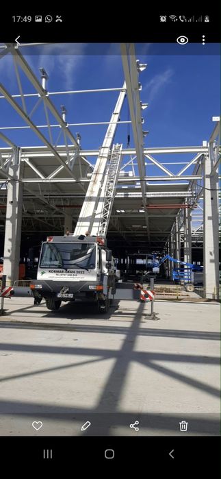 Vând / Închiriez Automacarale Liebherr LTM 40T (2009) și 35T (2005)