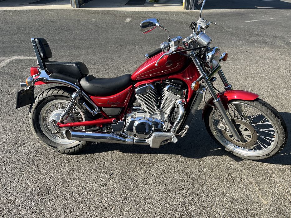 Suzuki Intruder VS800 1992 cruiser, Vtwin, Michelin Commander 3, 39400 mile, genti