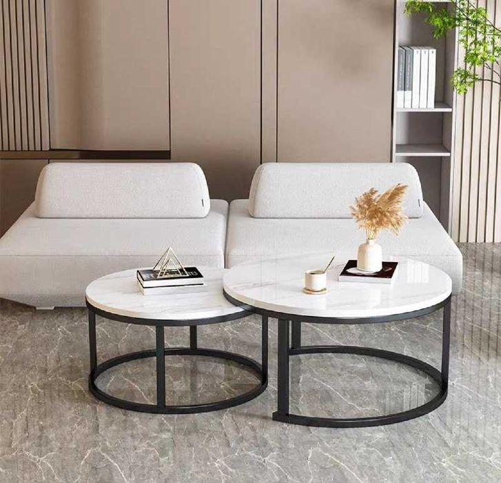 Журнальный столик, круглый журнальный столик для гостиной, журнальный