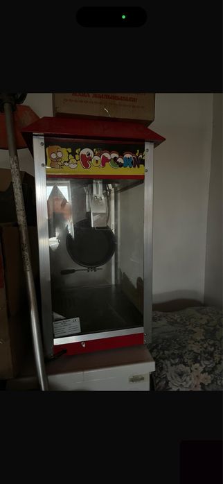попкорн аппарат новый