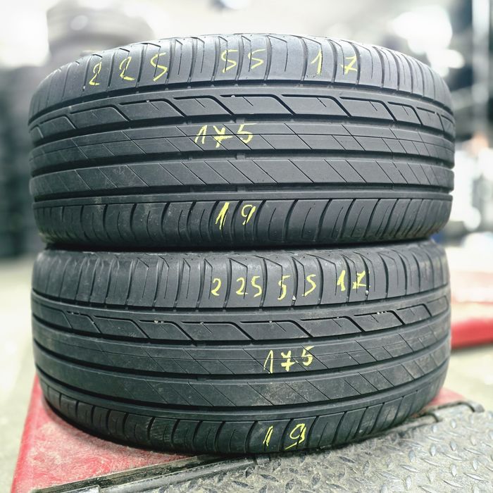 2x 225/55/17 VARA BRIDGESTONE 2019 Stare excelentă
