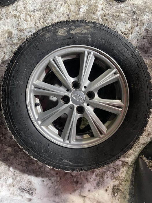 Аттика р14 на зимней резине