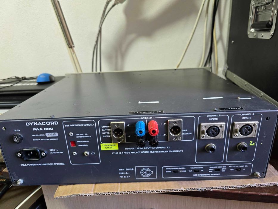 vand amplificator dynacord pa 880 stare ca nou,880w