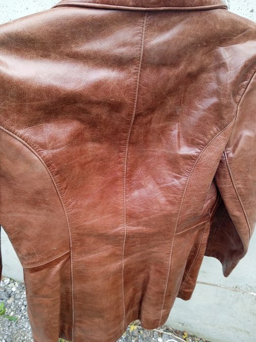 Дамско кожено сако