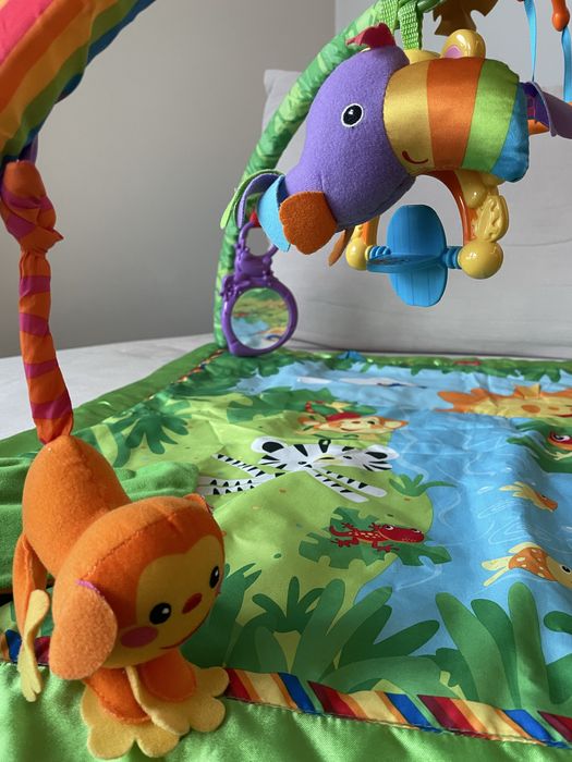 Fisher Price - Музикална активна гимнастика Rainforest
